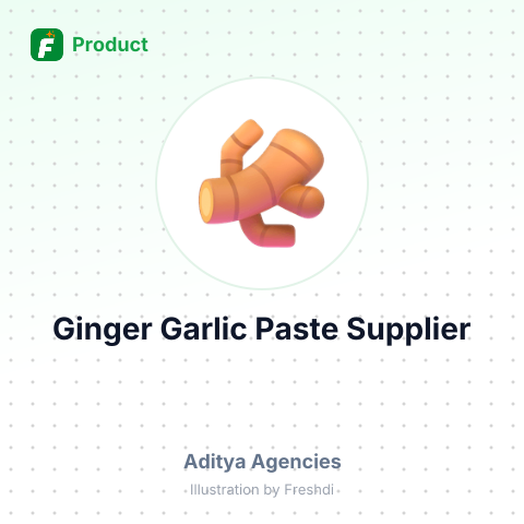 Ginger Garlic Paste – summary card, no photo uploaded yet