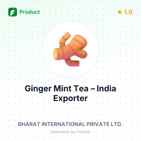 Ginger Mint Tea – summary card, no photo uploaded yet