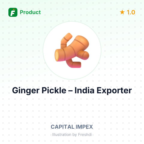 Ginger Pickle – summary card, no photo uploaded yet