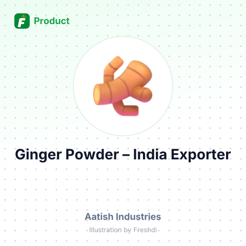 Ginger Powder – summary card, no photo uploaded yet