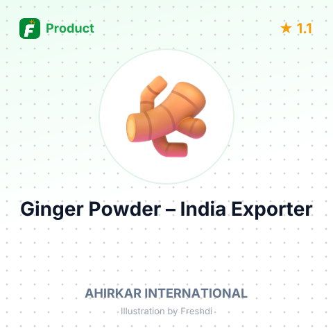 Ginger Powder – summary card, no photo uploaded yet