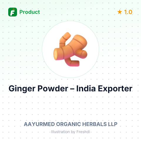 Ginger Powder – summary card, no photo uploaded yet