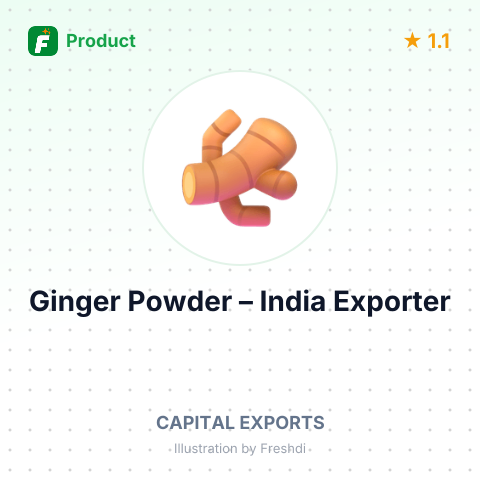 Ginger Powder – summary card, no photo uploaded yet