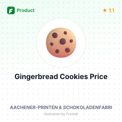 Gingerbread Cookies – summary card, no photo uploaded yet