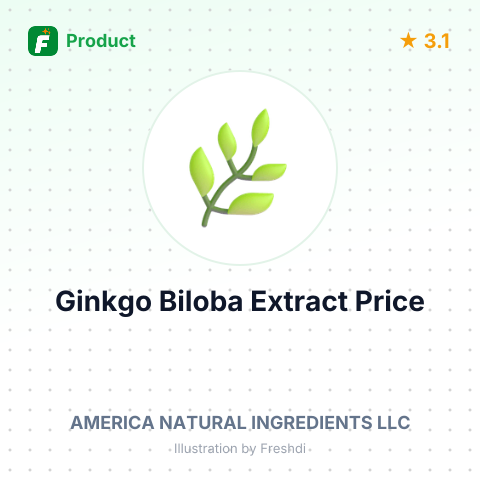 Ginkgo Biloba Extract 24% – summary card, no photo uploaded yet
