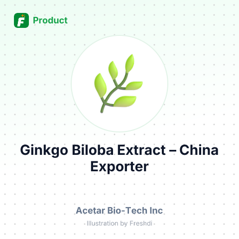 Ginkgo Biloba Extract – summary card, no photo uploaded yet