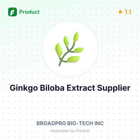 Ginkgo Biloba Extract – summary card, no photo uploaded yet