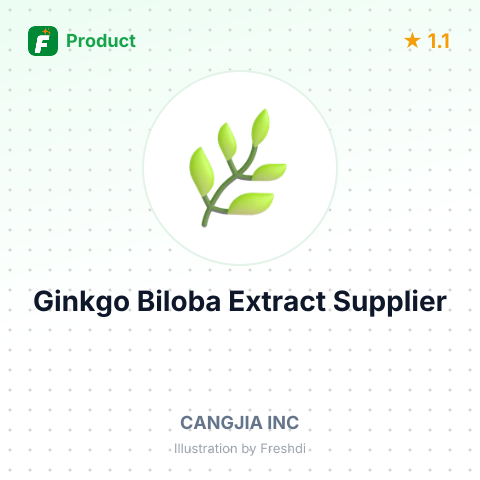 Ginkgo Biloba Extract – summary card, no photo uploaded yet