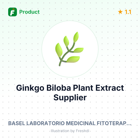 Ginkgo Biloba Plant Extract – summary card, no photo uploaded yet