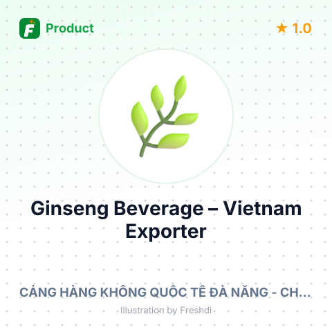 Ginseng Beverage – summary card, no photo uploaded yet