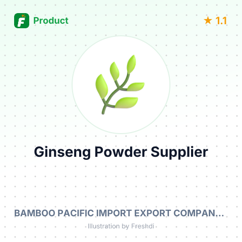 Ginseng Powder – summary card, no photo uploaded yet