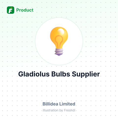 Gladiolus Bulbs – summary card, no photo uploaded yet