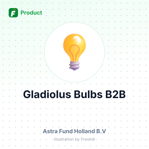 Gladiolus Bulbs – summary card, no photo uploaded yet