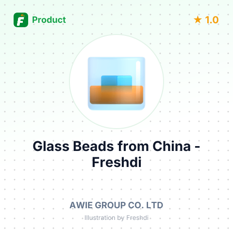 Glass Beads – summary card, no photo uploaded yet