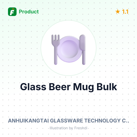 Glass Beer Mug – summary card, no photo uploaded yet