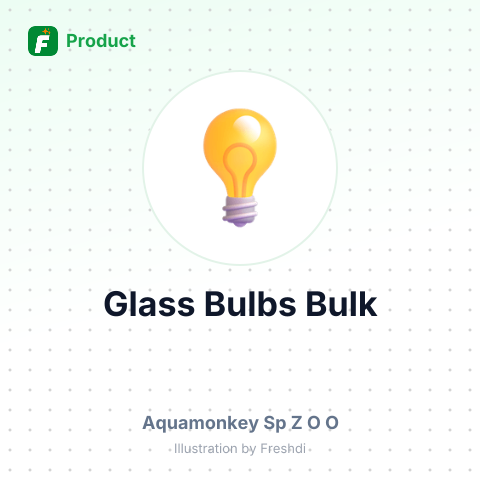 Glass Bulbs and Tubes for Electric Lamps – summary card, no photo uploaded yet