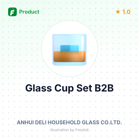 Glass Cup Set – summary card, no photo uploaded yet