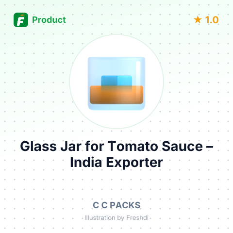 Glass Jar for Tomato Sauce – summary card, no photo uploaded yet