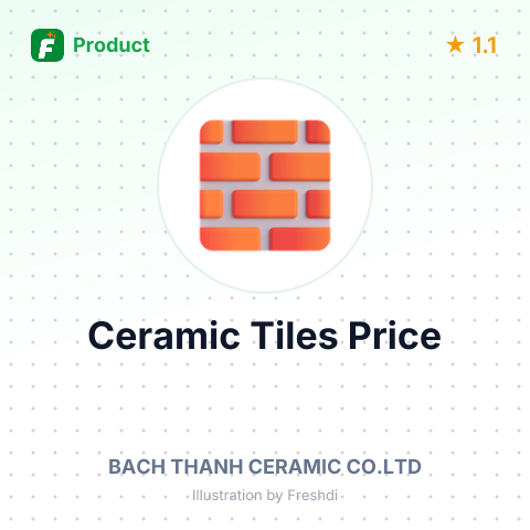 Glazed Ceramic Tiles – summary card, no photo uploaded yet