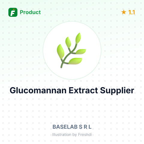 Glucomannan Extract – summary card, no photo uploaded yet