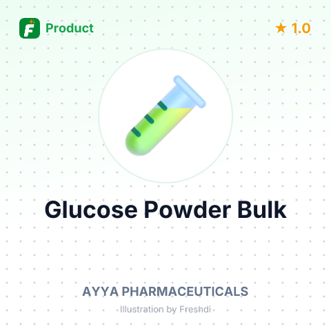 Glucose Powder with Orange Flavor – summary card, no photo uploaded yet