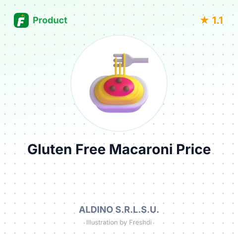Gluten Free Macaroni Products – summary card, no photo uploaded yet