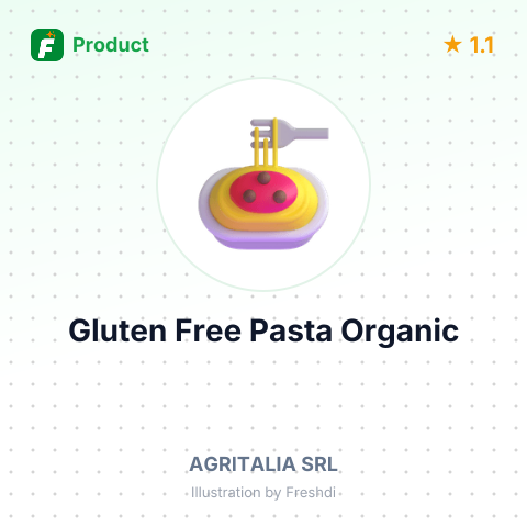 Gluten Free Pasta Organic – summary card, no photo uploaded yet