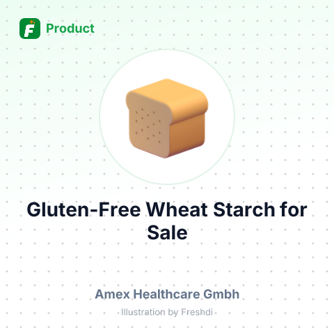 Gluten-Free Wheat Starch – summary card, no photo uploaded yet