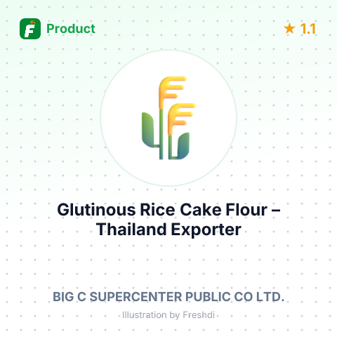 Glutinous Rice Cake Flour (Bua Loi Flour) – summary card, no photo uploaded yet