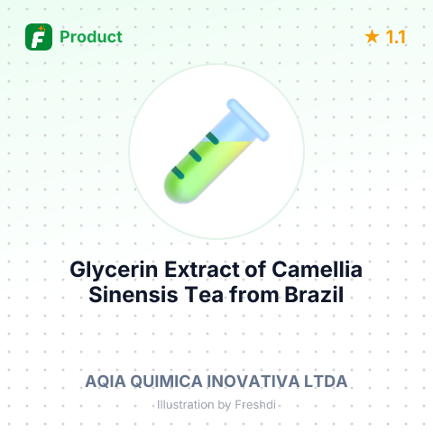 Glycerin Extract of Camellia Sinensis Tea – summary card, no photo uploaded yet