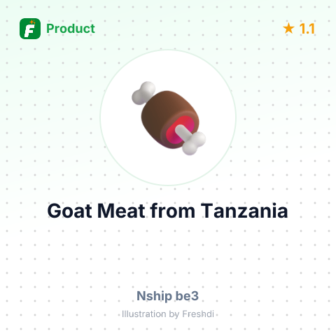 Goat Meat – summary card, no photo uploaded yet