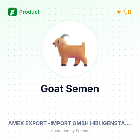 Goat Semen – summary card, no photo uploaded yet