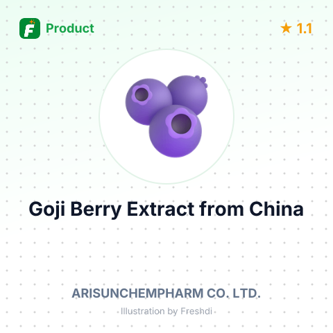 Goji Berry Extract – summary card, no photo uploaded yet