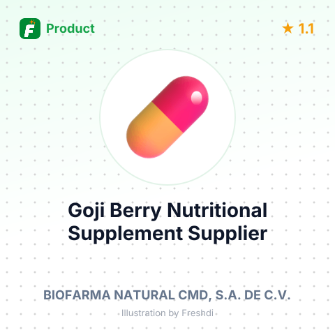 Goji Berry Nutritional Supplement – summary card, no photo uploaded yet