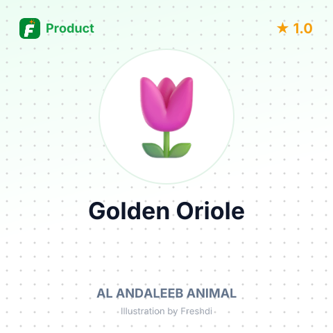 Golden Oriole – summary card, no photo uploaded yet