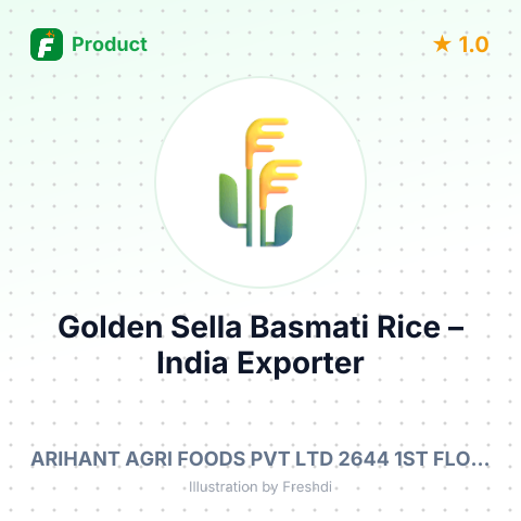 Golden Sella Basmati Rice – summary card, no photo uploaded yet