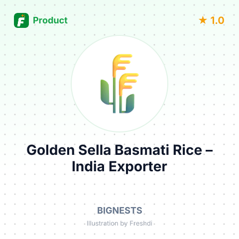 Golden Sella Basmati Rice – summary card, no photo uploaded yet