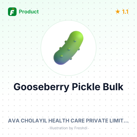Gooseberry Pickle – summary card, no photo uploaded yet
