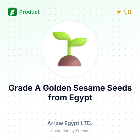 Grade A Golden Sesame Seeds – summary card, no photo uploaded yet