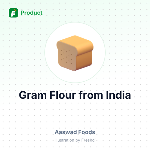 Gram Flour – summary card, no photo uploaded yet
