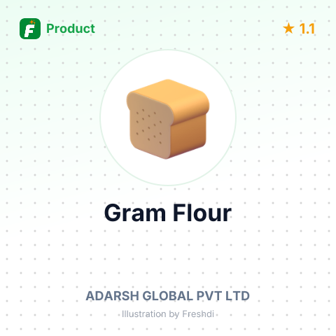 Gram Flour – summary card, no photo uploaded yet