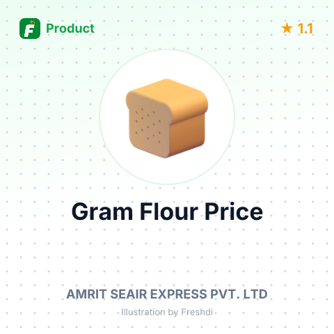 Gram Flour (Besan) – summary card, no photo uploaded yet