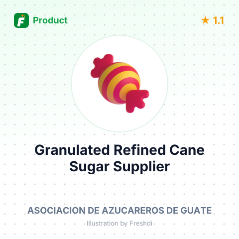 Granulated Refined Cane Sugar – summary card, no photo uploaded yet