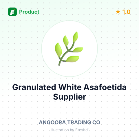 Granulated White Asafoetida – summary card, no photo uploaded yet