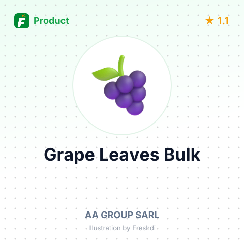 Grape Leaves – summary card, no photo uploaded yet