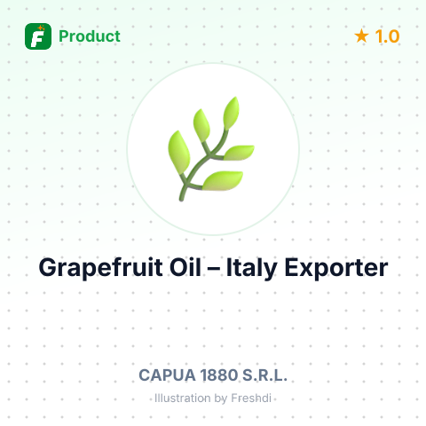 Grapefruit Oil – product summary card, no photo uploaded yet