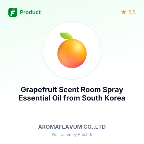 Grapefruit Scent Room Spray Essential Oil – summary card, no photo uploaded yet