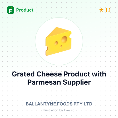 Grated Cheese Product with Parmesan – summary card, no photo uploaded yet