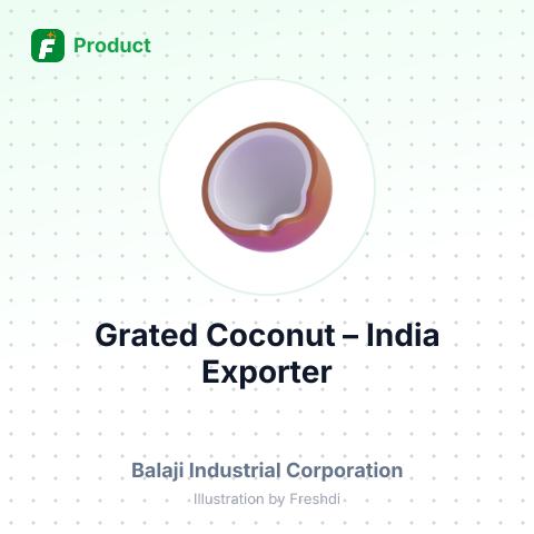 Grated Coconut – summary card, no photo uploaded yet