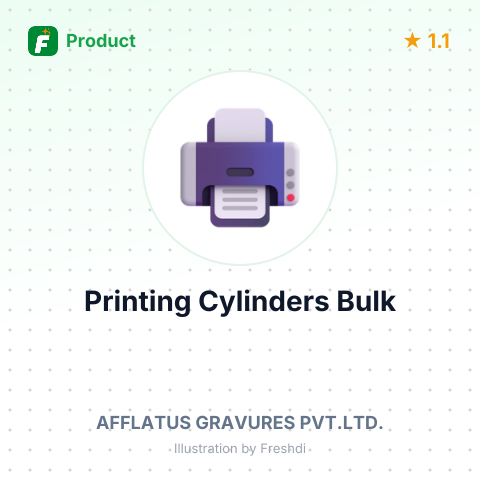 Gravure Printing Cylinders – summary card, no photo uploaded yet